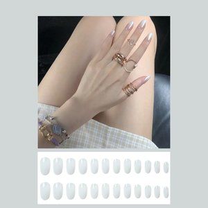 Press-on nails glue-on nails artificial nails fake